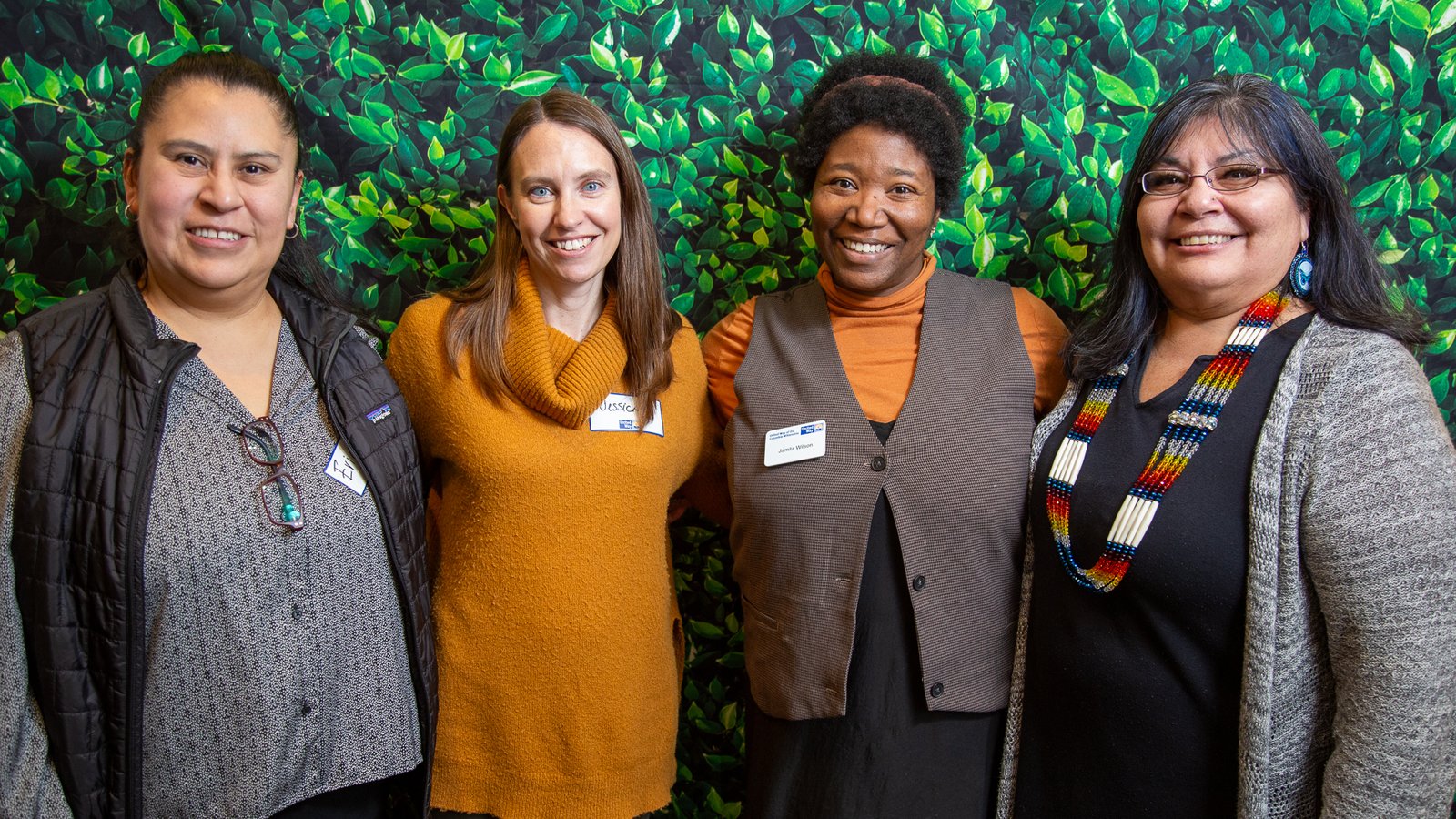 Group portrait taken at the 2024 Gratitude event