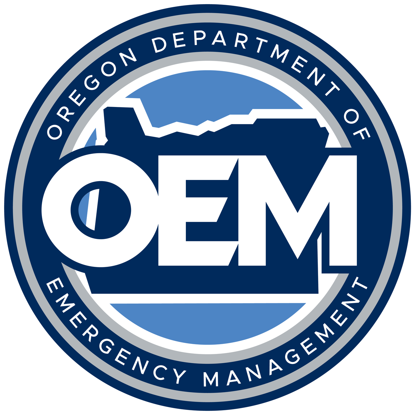 Oregon Dept. of Emergency Management (OEM) logo