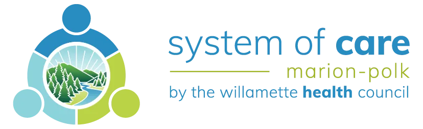 Marion-Polk System of Care by the Willamette Health Council (logo)