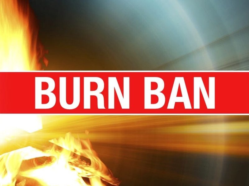 Burn ban graphic