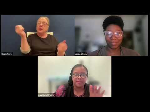 Screenshot from Prepare to Prosper webinar