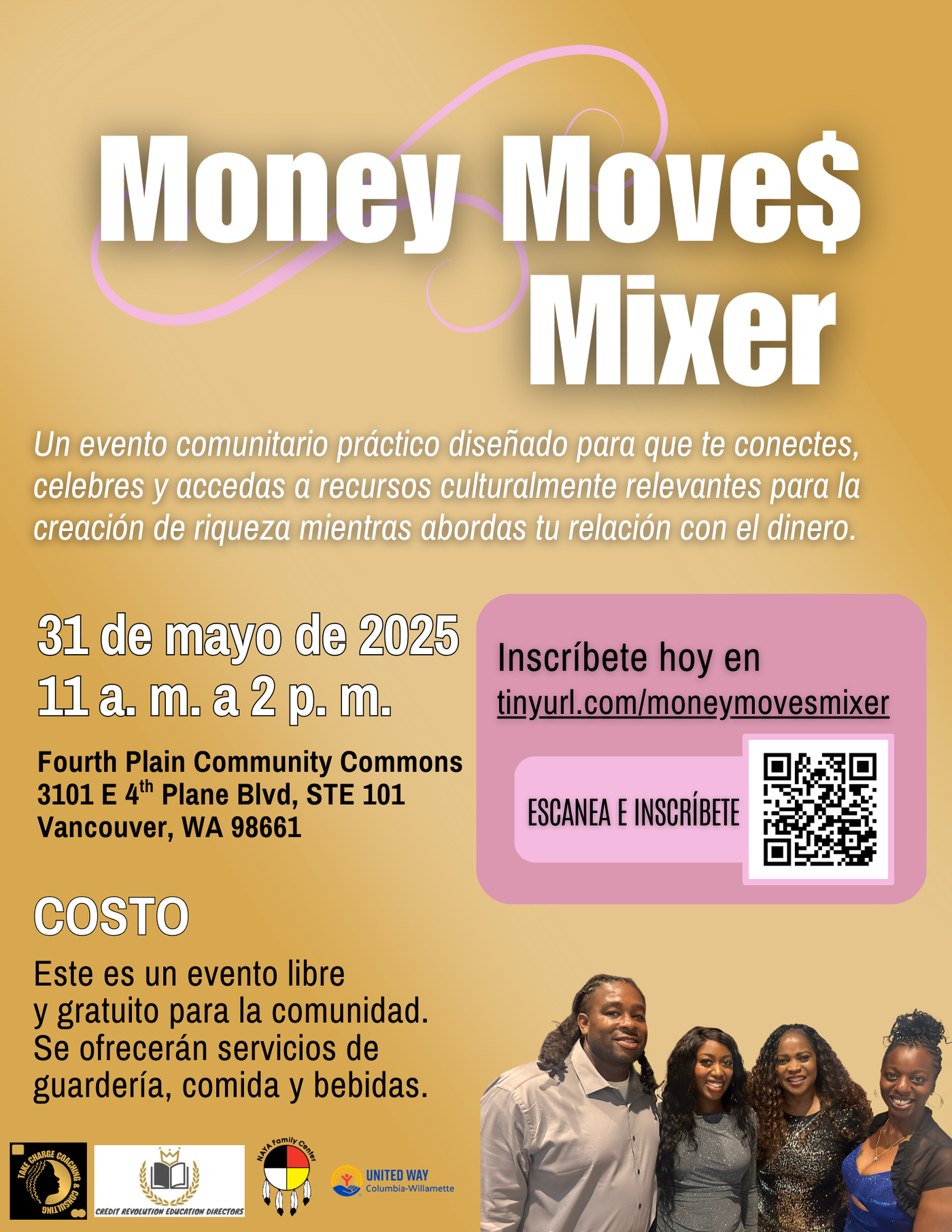 Money Moves Flyer (Spanish)