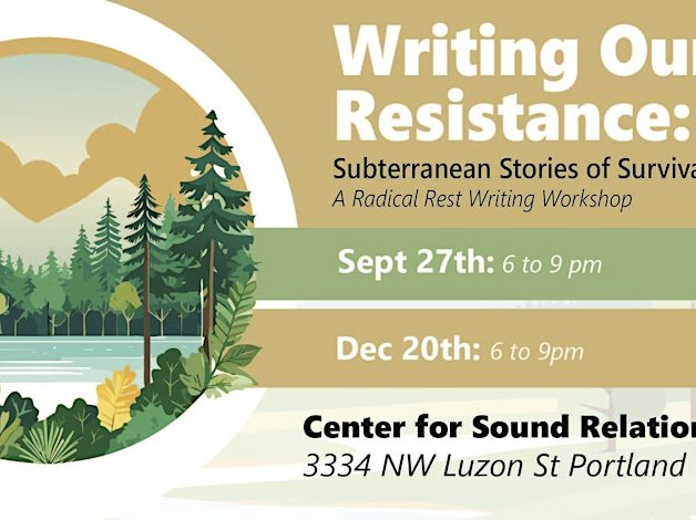 Flyer for Writing Our Resistance